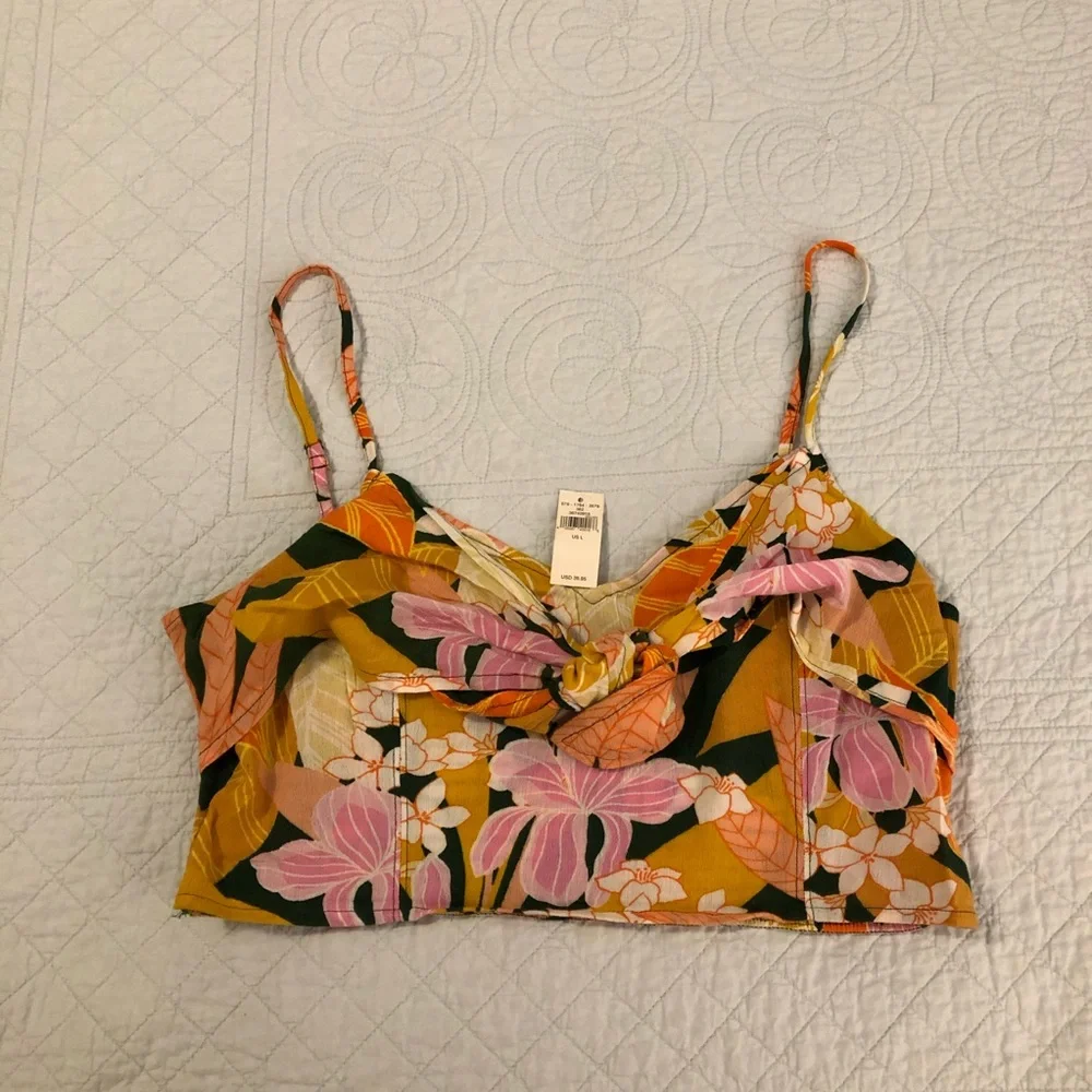 Aerie floral skirt and top set. NWT - Picture 3 of 7
